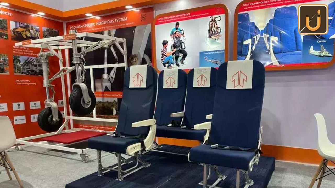 Usthadian Academy / India’s First Self-Made Aircraft Seat Unveiled At Wings India 2024